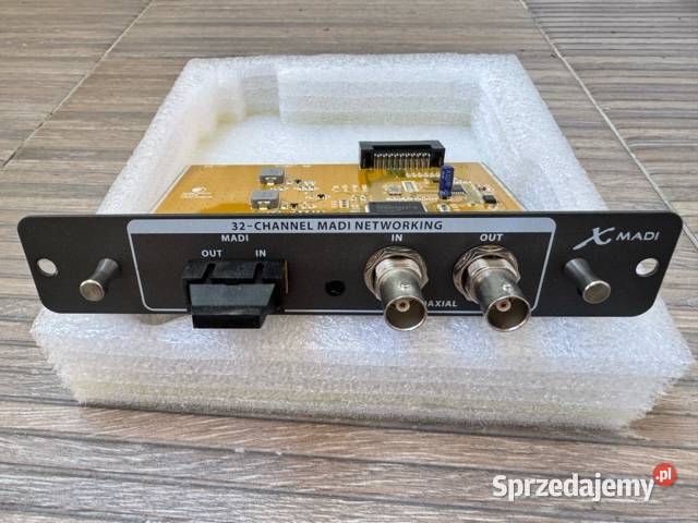 BEHRINGER X Madi card i X32 Klark Teknic DN 32 Wrocław