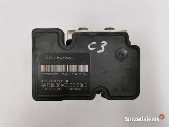Pompa ABS ESP Citroen C2 C3 9652182680 Motoryzacja mazowieckie Wyszków sprzedam