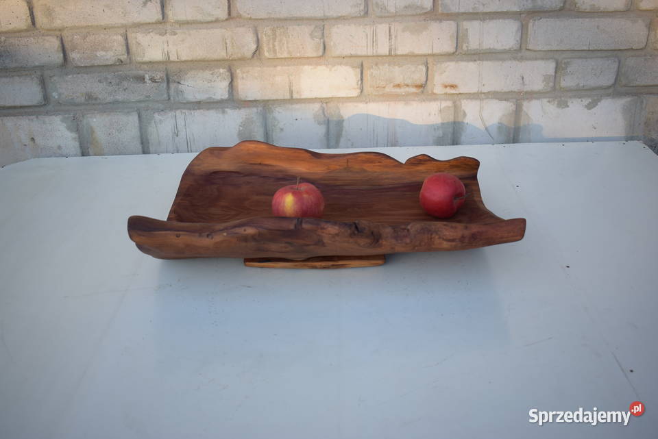 Misa na owoce z litego drewna jabłoni Pozostałe