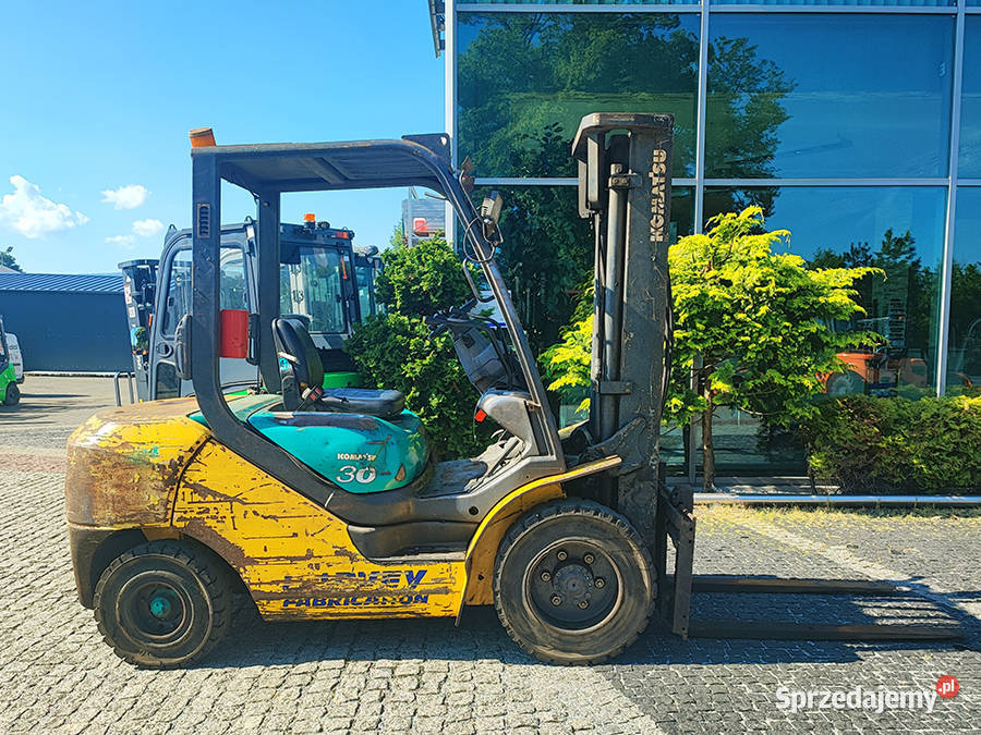 Wózek widłowy Komatsu FD30T16R 3 tony duplex 33