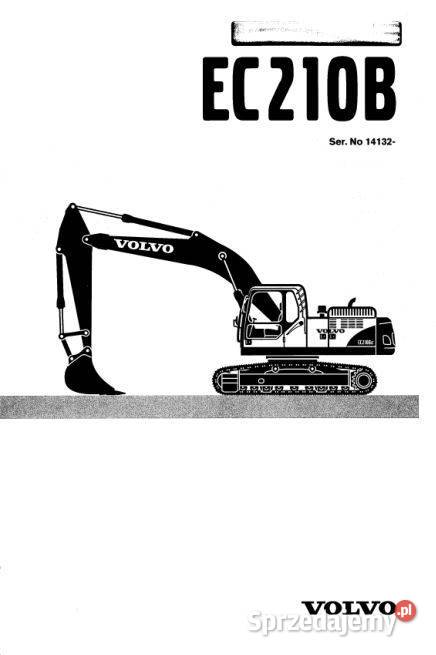 Volvo EC210B instrukcja obsługi Kielce