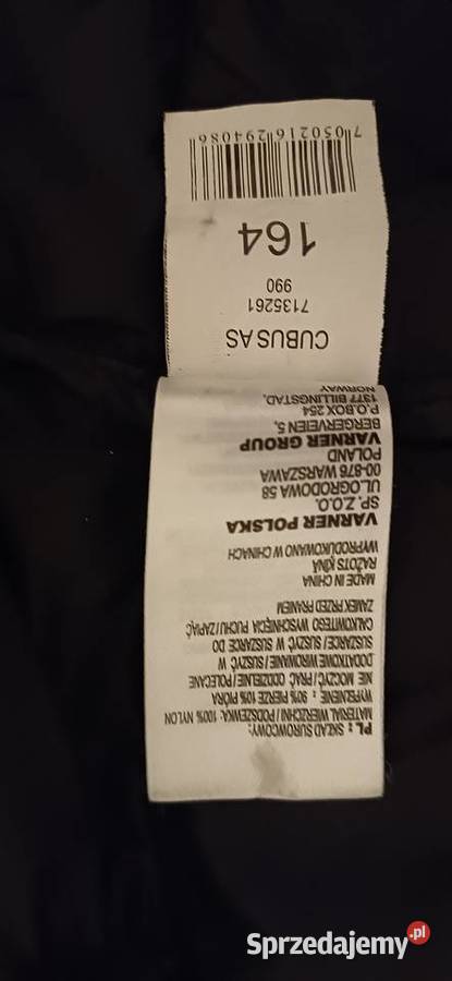 Kurtka puchowa ultra lekkaCubus Łódź