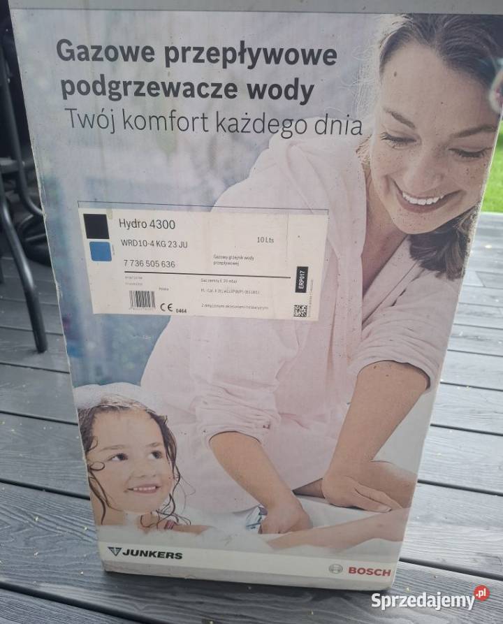 Junkers podgrzewacz Włocławek sprzedam