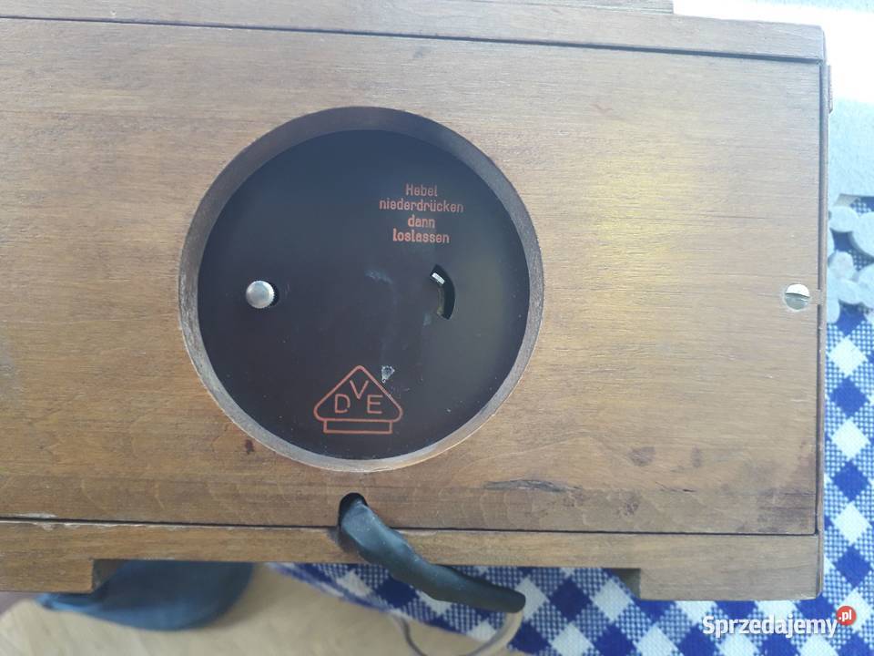 Zegar elektryczny art deco Siemens mazowieckie Warszawa