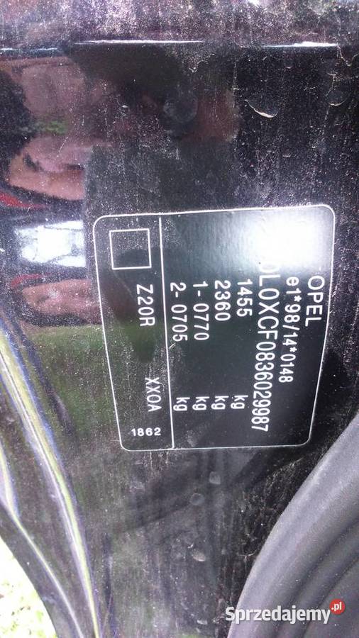Opel Corsa C 12 na części wielkopolskie Kiszkowo sprzedam