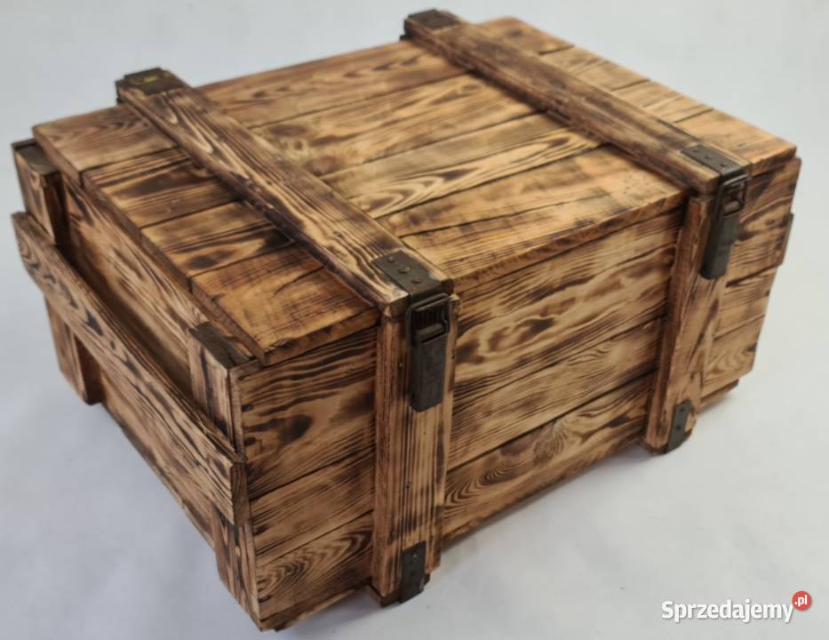 Skrzynia drewniana LONT szlifowana 62x35x43 Olsztyn