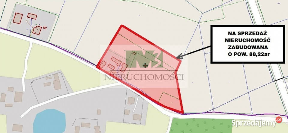 DO SPRZEDAŻY NIERUCHOMOŚĆ ZABUDOWANA W ZMYSŁÓWCE Sprzedaż Zmysłówka sprzedam