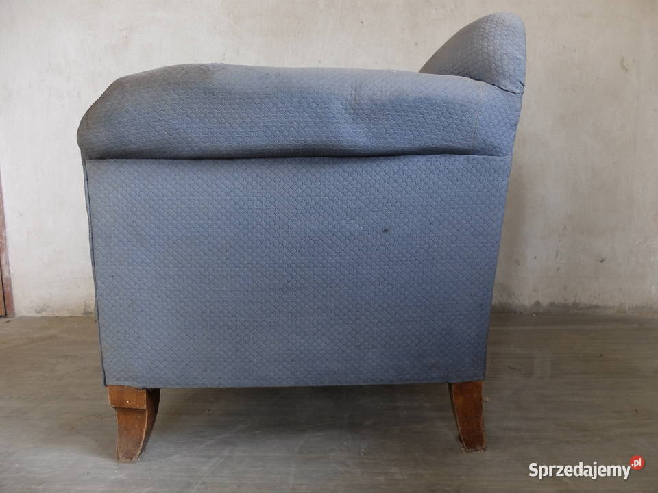 Stary fotel w typie art deco 808 Kościan