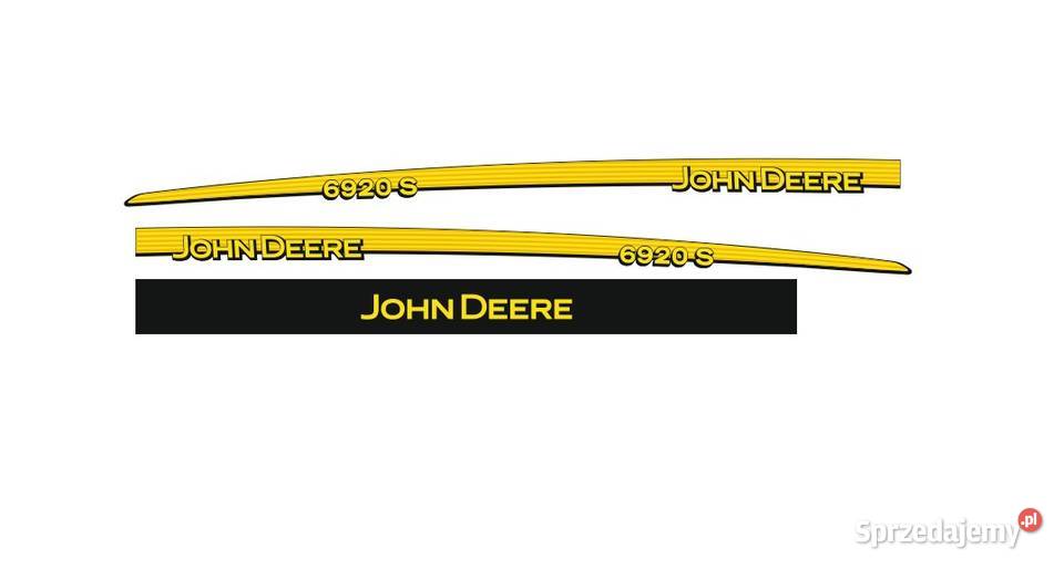 Naklejki John Deere 6920s i inne modele super Bydgoszcz