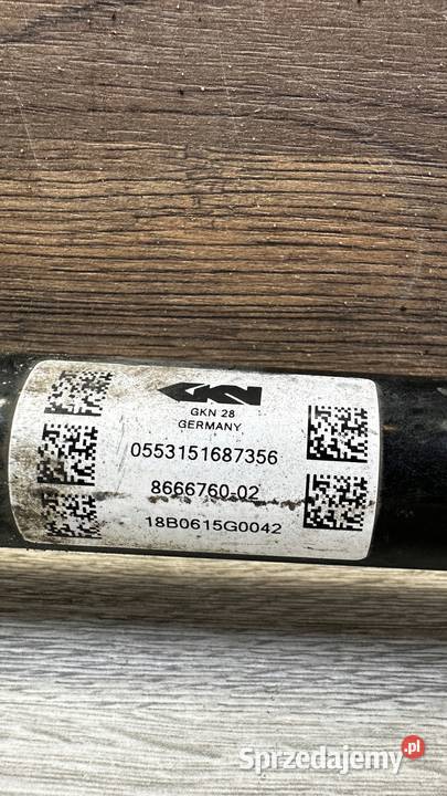 BMW G14 G15 PÓŁOŚ TYLNA PRAWA 8666760 osobowe Pozostałe Gorzów Wielkopolski