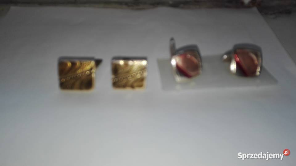 Spinki do mankietów z lat PRL