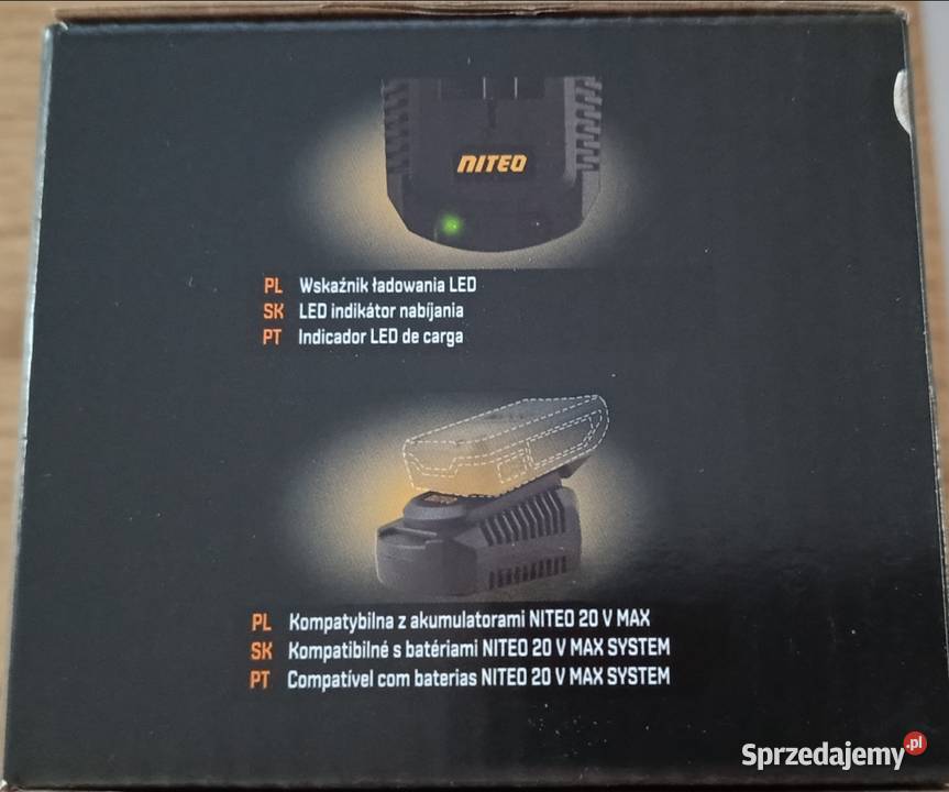 NITEO ładowarka 24 A 20V System NOWA Ełk