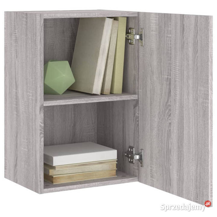 Ścienna szafka TV szary dąb sonoma 405x30x60 Warszawa sprzedam
