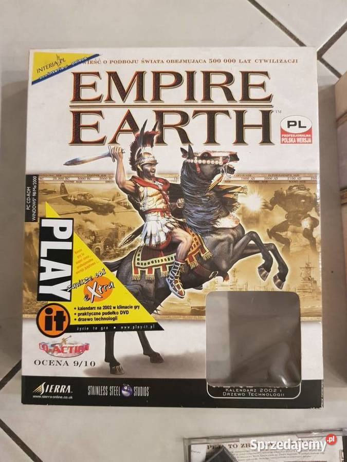 Empire Earth wydanie pudełkowe edycja Kielce