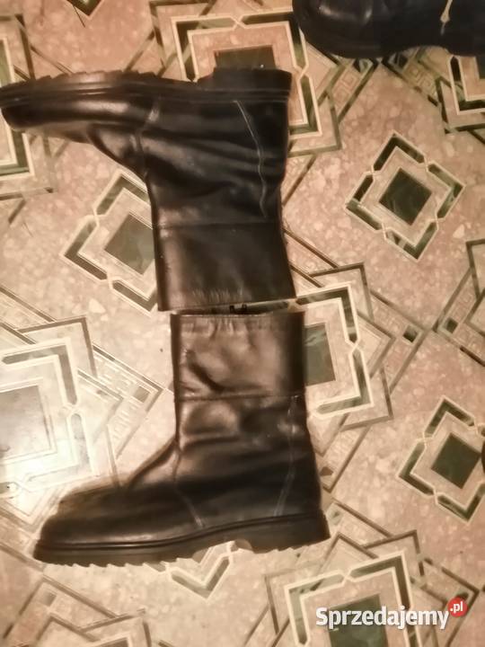 Buty męskie kozaki skóra Brodnica