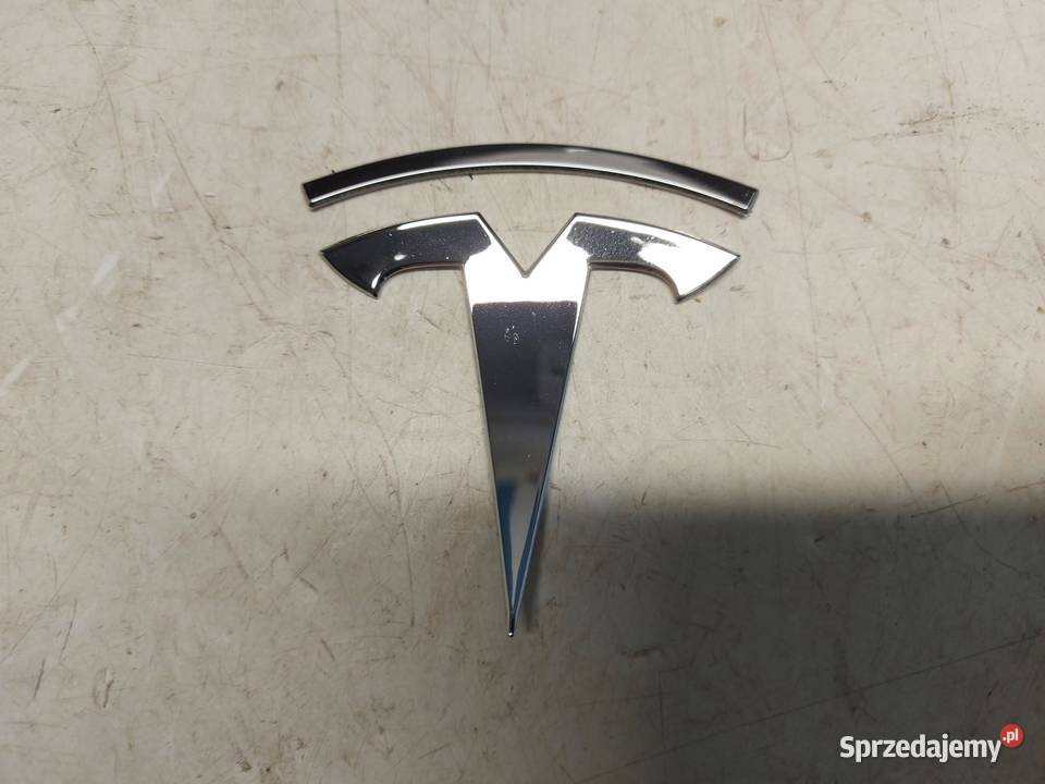 TESLA MODEL Y 2023r Znaczek logo klapa dolnośląskie