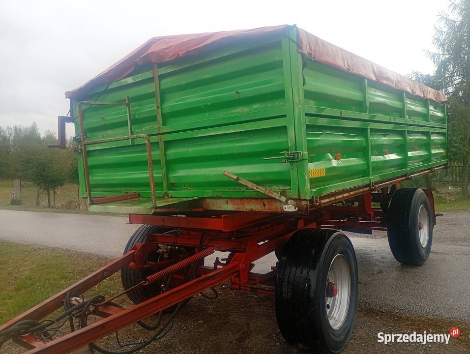 Przyczepa rolnicza hl 6011 rejestrowana plandeka Łagów