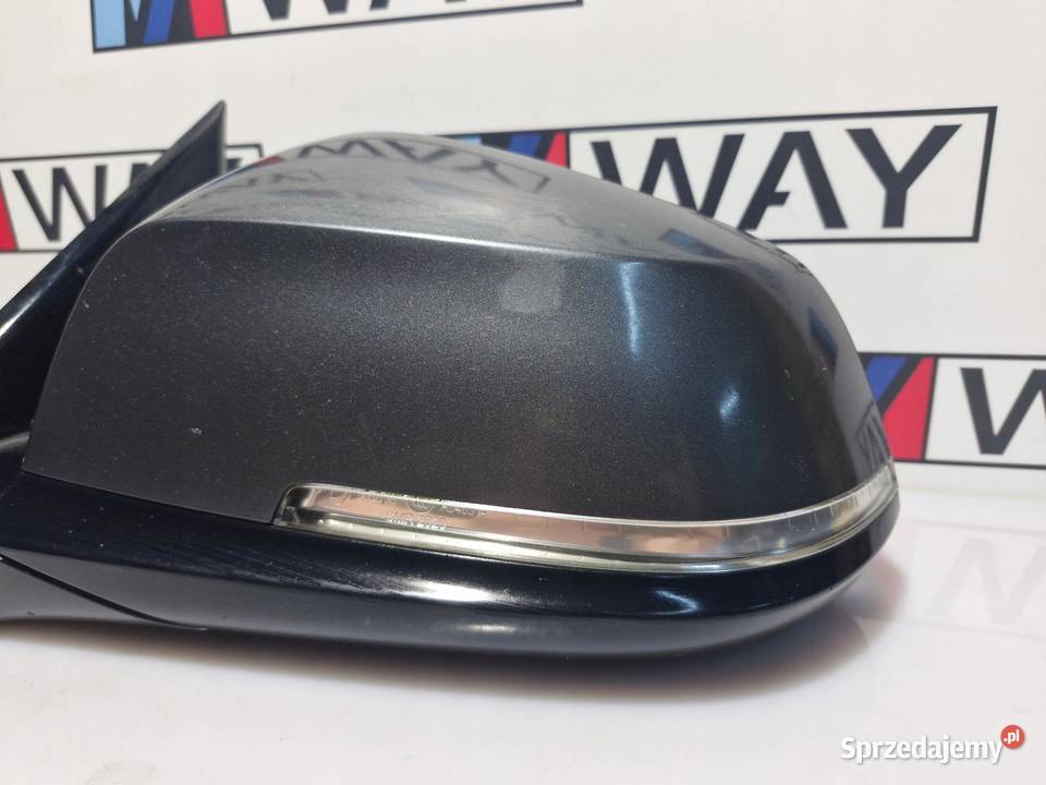 BMW 3 F30 F31 LUSTERKO PRAWE 6PIN EUROPA SHADOW osobowe