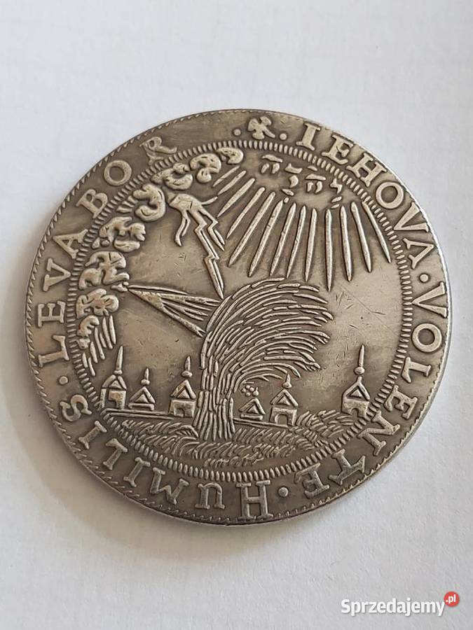 Moneta Talar 1634 Niemcy Kassel imię Boga IEHOVA Ścinawa