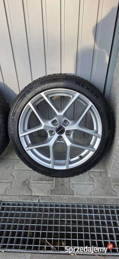 Koła Borbet Y Audi Skoda Seat Vw R18Opony zimowe sprzedam