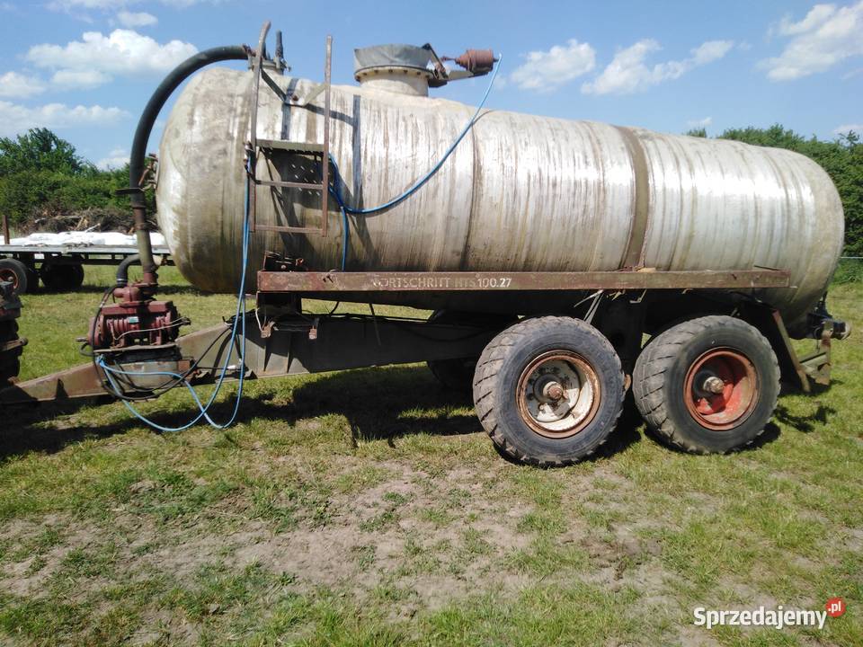 Beczkowóz wóz asenizacyjny Fortschritt HTS100 Mętno