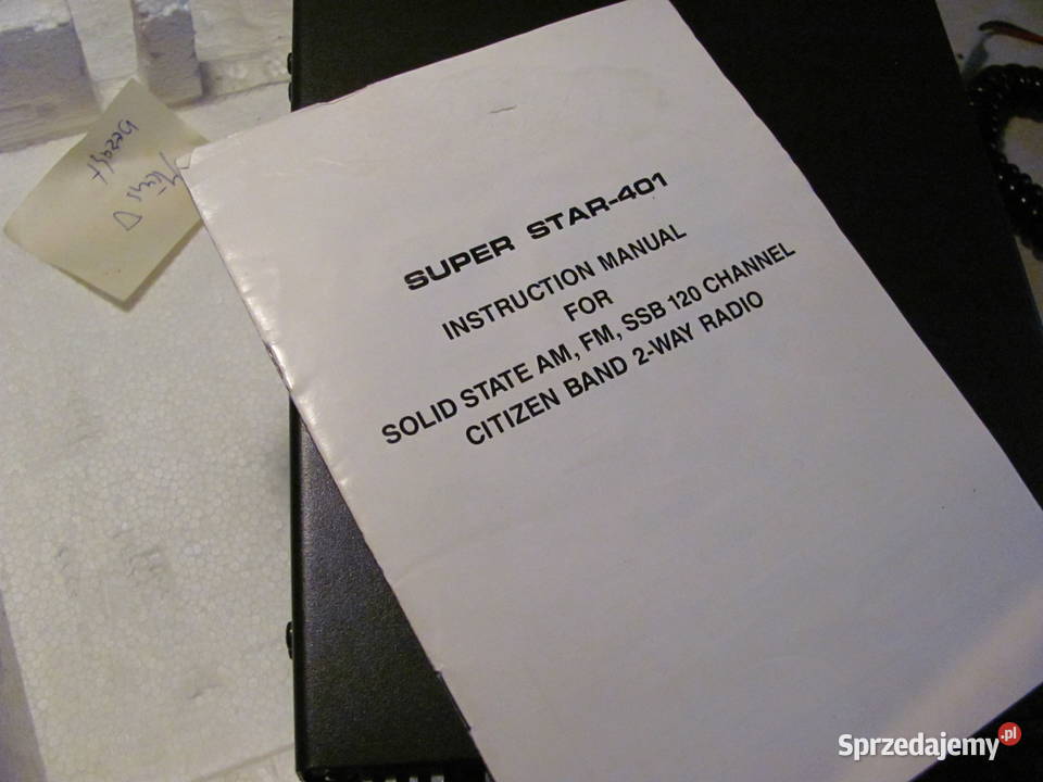 Radio CB Super Star401 AMFMSSB nieużywane nowe łódzkie Łódź