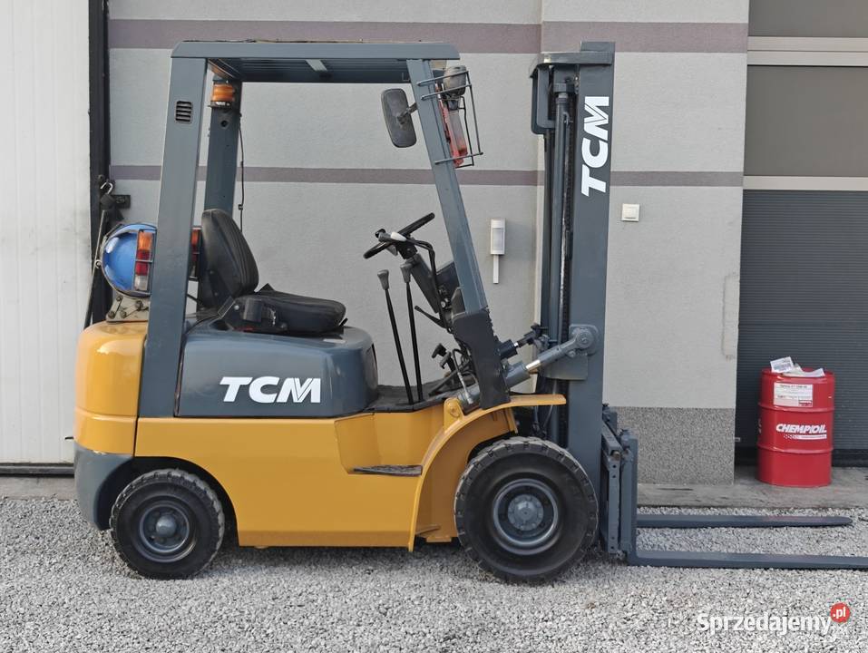 Wózek widłowy TCM FG18N8 LPG 1T Manual Przesuw Wózki widłowe Sandomierz