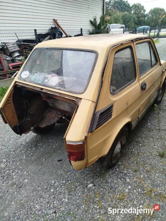 Fiat 126p na części 1977 śląskie Żywiec