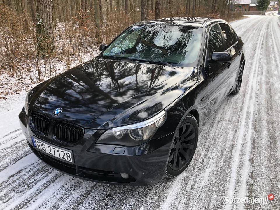 BMW E60 20 D 2007r NAVI SKORY XENON warmińsko-mazurskie Ostróda