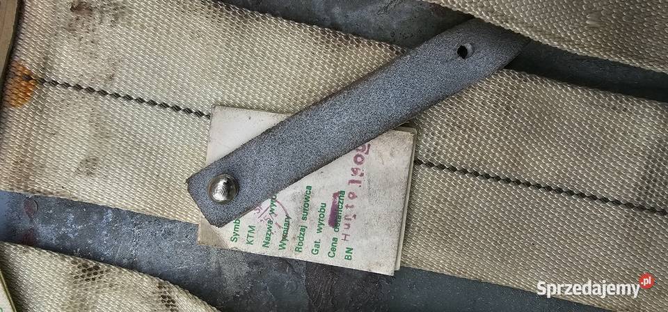 Pas strażacki PRL vintage zabytkowy nowy Pozostałe Wrocław