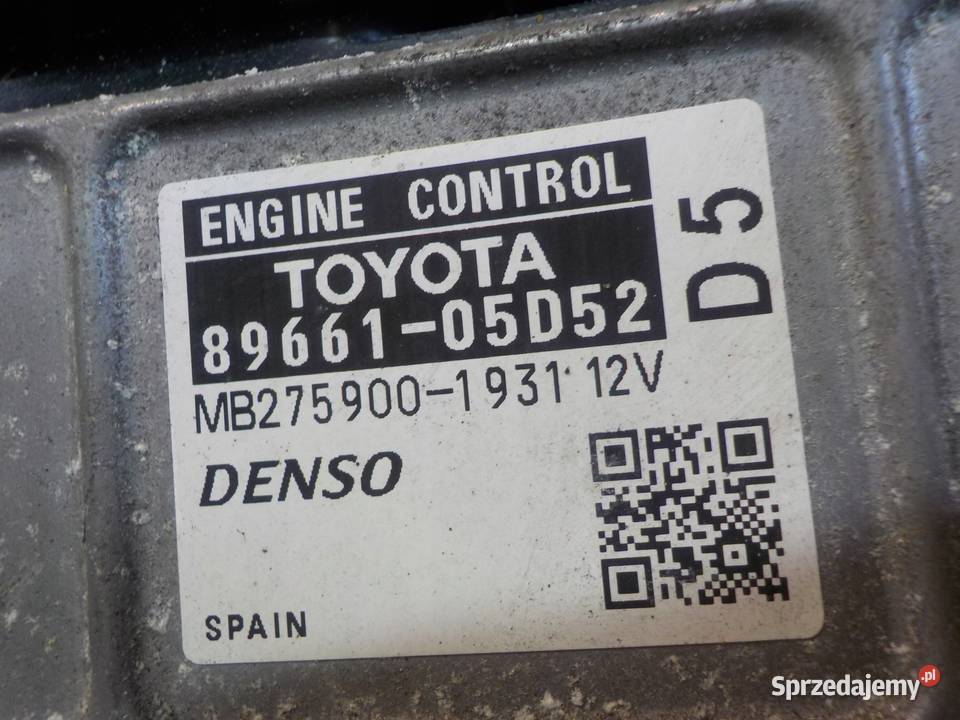 TOYOTA AVENSIS III T27 22 D4D 11r sterownik Suków