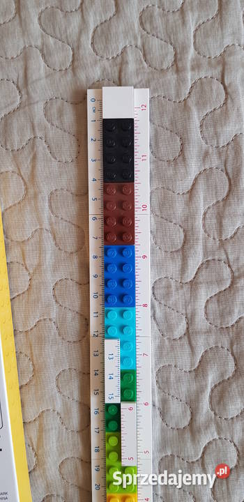 Lego Linijka Zbuduj swoją linijkę 28 elementów Warszawa sprzedam