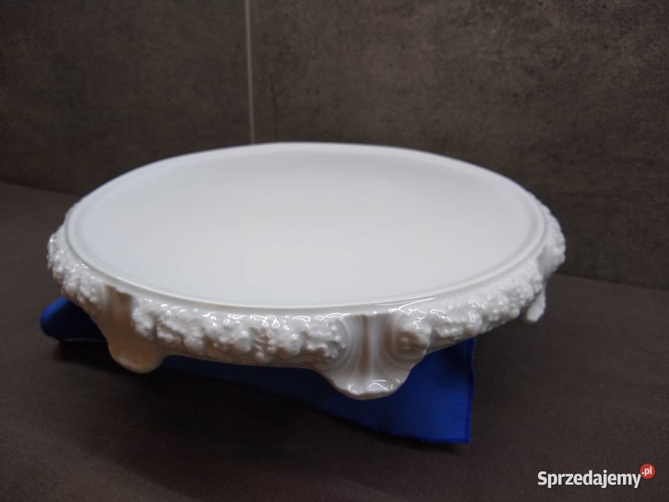 Tortownica na nóżkach Rosenthal Biała Maria wielkopolskie Kalisz