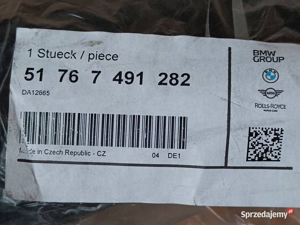 BMW 6 G32 USZCZELKA POKRYWY BAGAŻNIKA Pleszew sprzedam