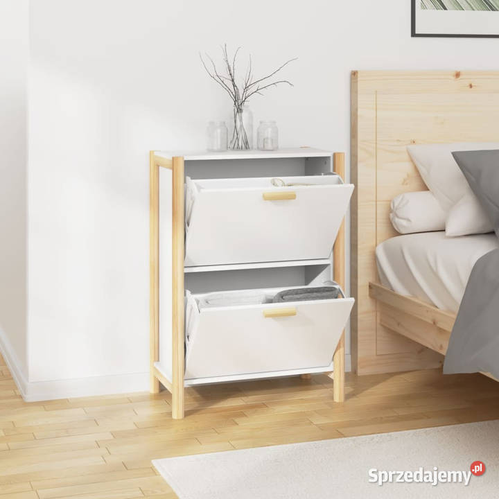 Półka na buty biała 575x33x80 WM345684 Warszawa