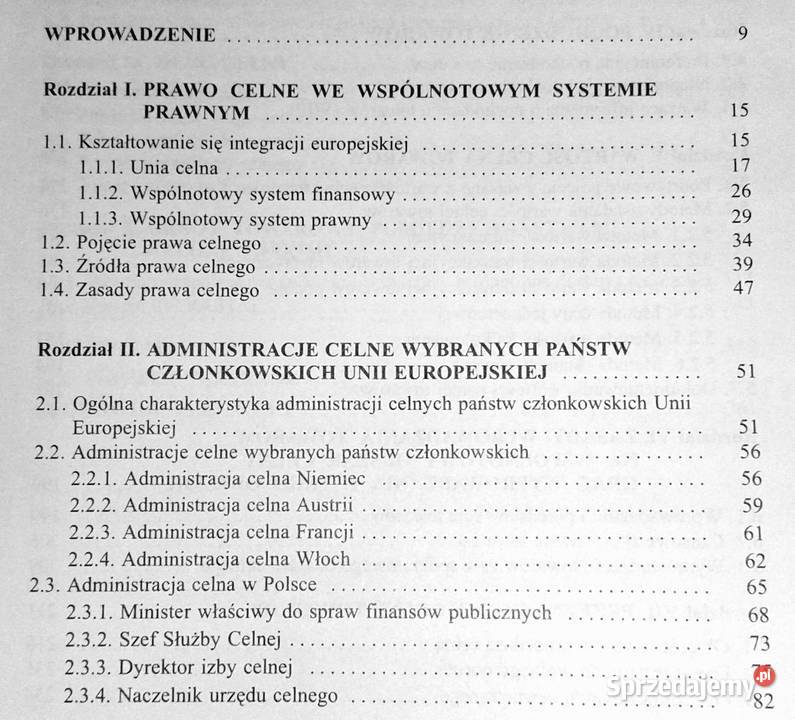 Wspólnotowe prawo celne S Naruszewski M Laszuk miękka Chełm