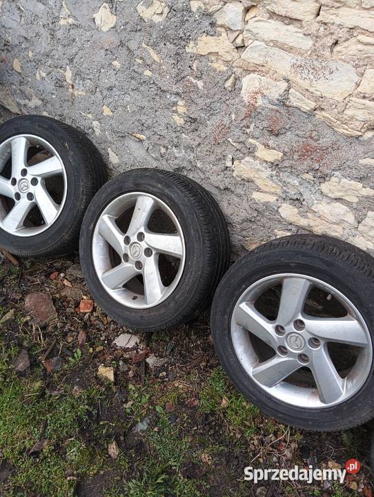 4 opony letnie w marce Mazda Samochodowe Łęczyca sprzedam