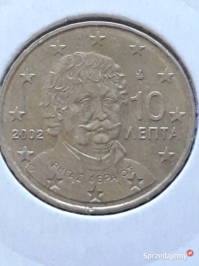 10 Eurocentów Grecja 2002 r menF Konin