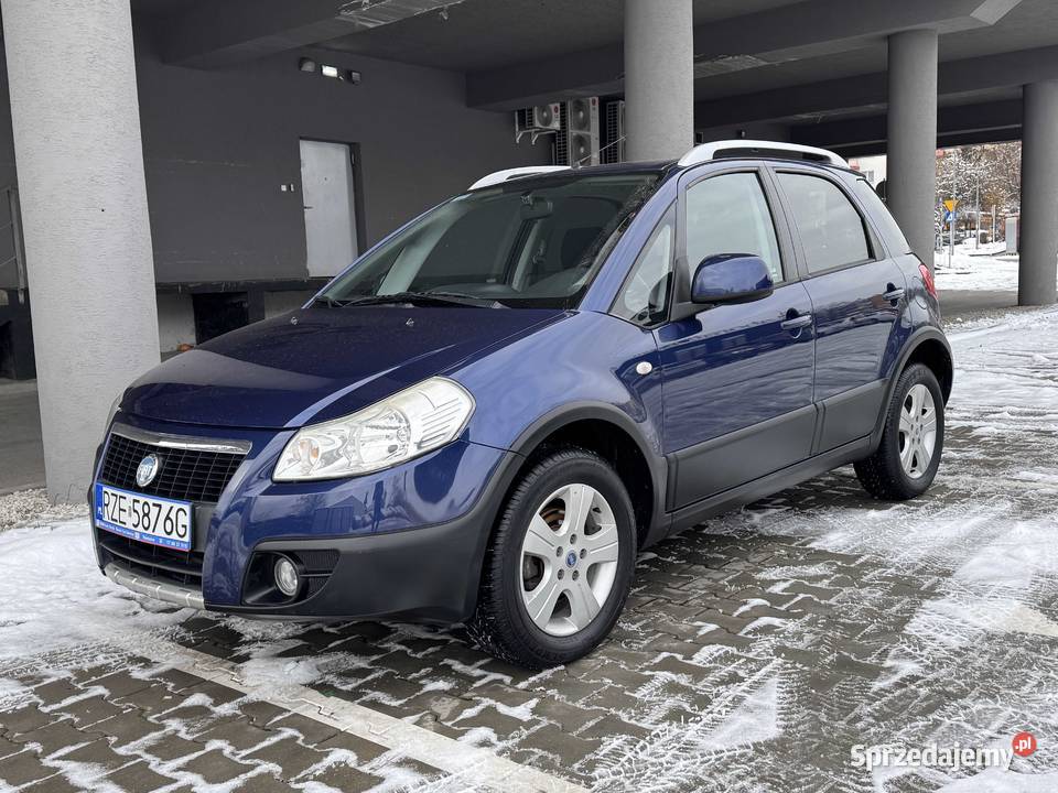 Fiat Sedici 16 benzyna 107 4x4 2007R 177350 LPG Rzeszów