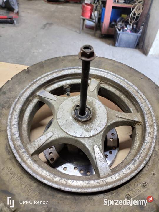 Przednie koło 10 skuter Łubno