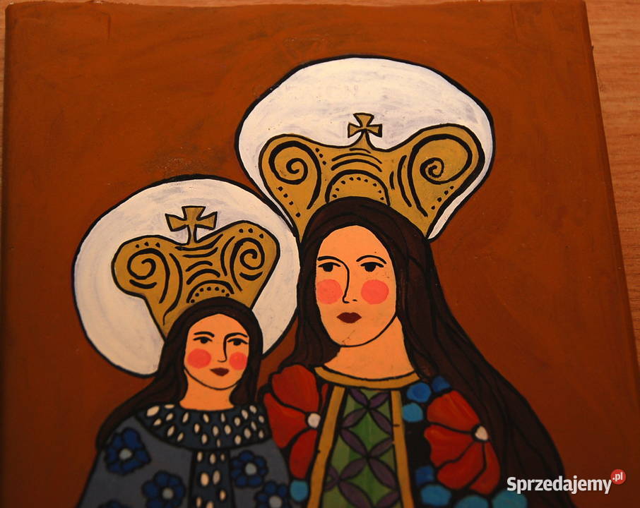 Dachówka Ręcznie Zdobiona Bieberschwanz malowana Warszawa