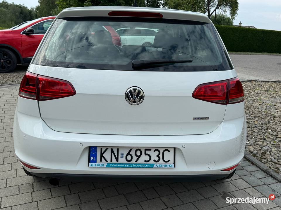 Zadbany VW Golf VII 2013r 12 105 benzyna Nowy Sącz