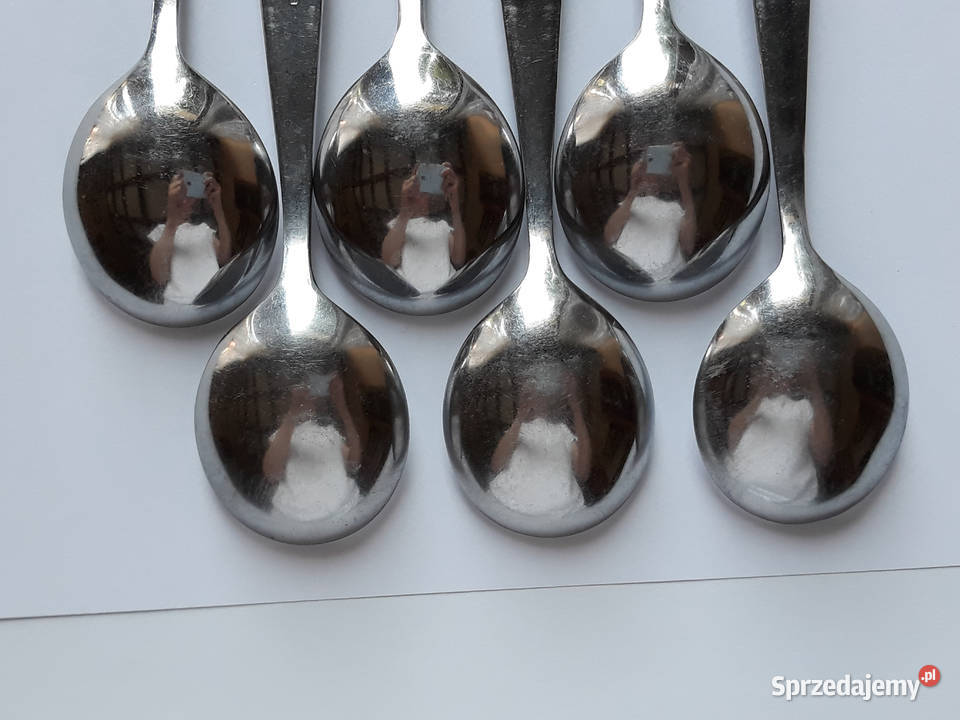 Łyżki do bulionu PASECZKI PASKI Gerlach sztućce Dąbrowa Górnicza sprzedam