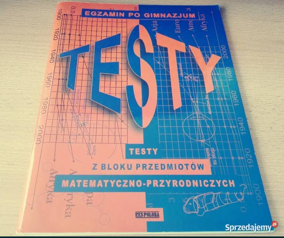 Egzamin gimnazjum testy z bloku przedmiotów Gdańsk