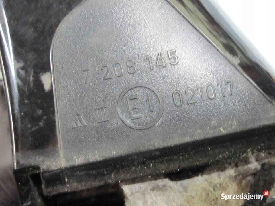 BMW E82 11r lusterko prawe 7208145 3 PINY ANGLIK osobowe