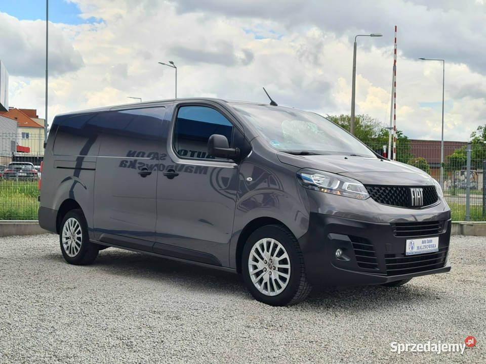 Fiat Scudo LONG Automat 20 145 Navi PDC Kamera czujnik deszczu Wągrowiec