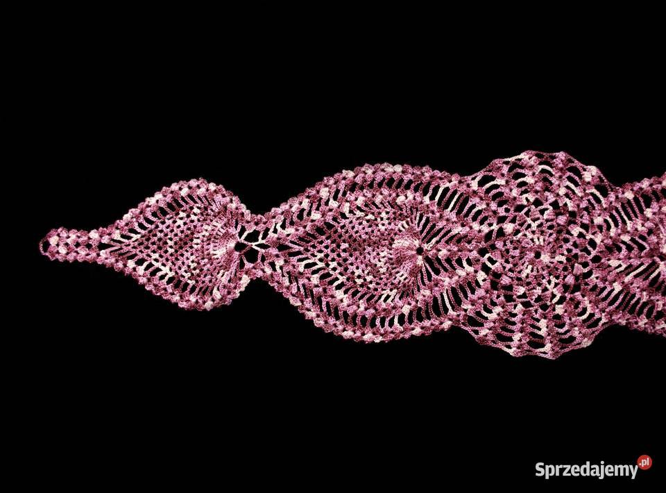 Serwetka szydełkowa 100x20 NA ZAMÓWIENIE S106 Obrusy i serwety Kluczbork sprzedam