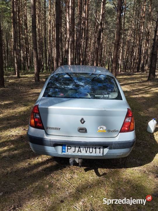 Sprzedam samochód Renault Thalia 14 8v Rok produkcji 2002 Gorzów Wielkopolski sprzedam