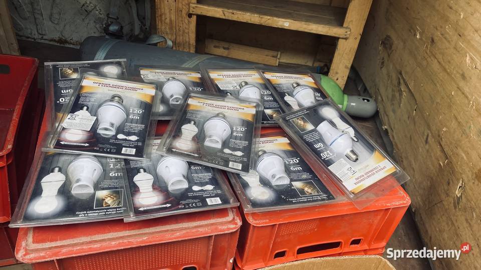 OPRAWKA ŻARÓWKI Z CZUJNIKIEM RUCHU E27 120 Elbląg