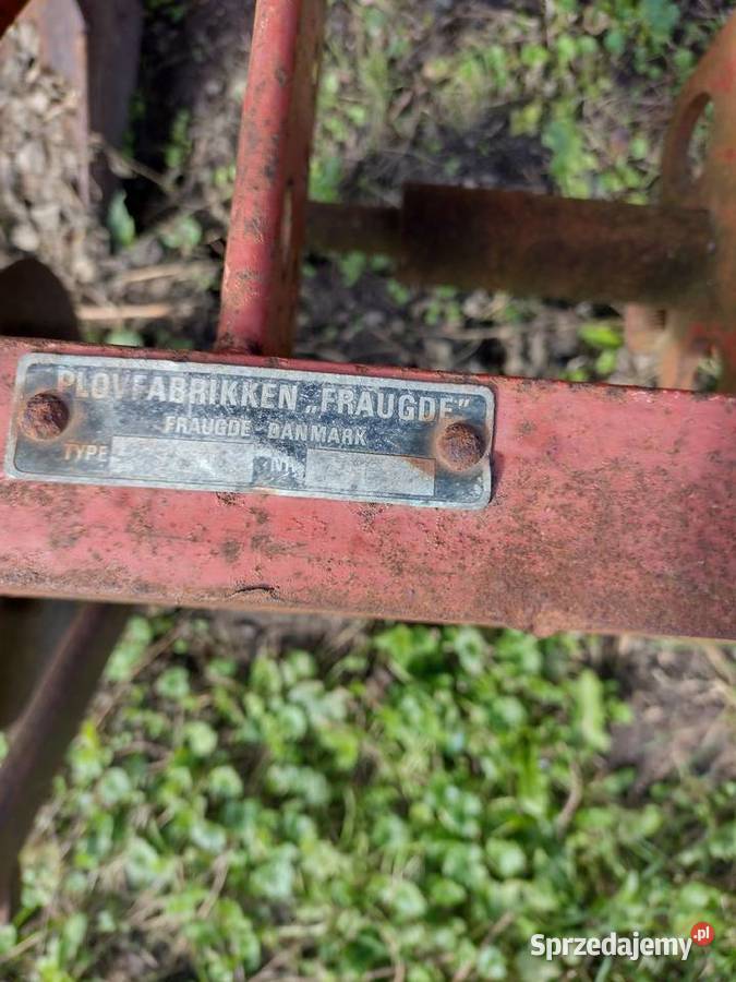 Pług 4skibowy obrotowy kverneland zabezpieczenia nieuszkodzony Sośno